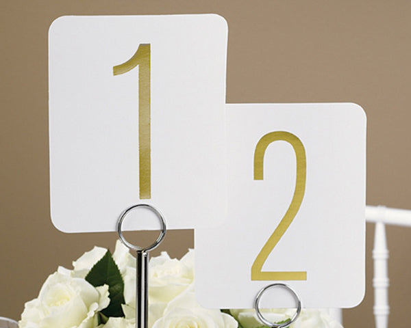 table number cards