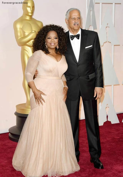 oprah winfrey red carpet dresses