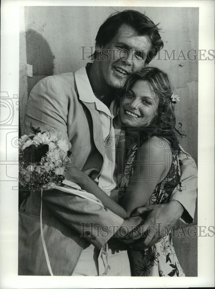 1976 Press Photo Nick Nolte And Kay Lenz In Rich Man Poor Man On Abc Historic Images