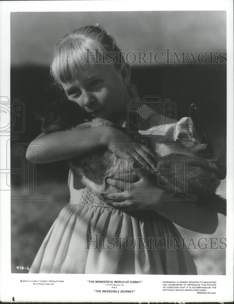 1963 Press Photo Marion Finlayson in The Incredible Journey. - spp0575 -  Historic Images