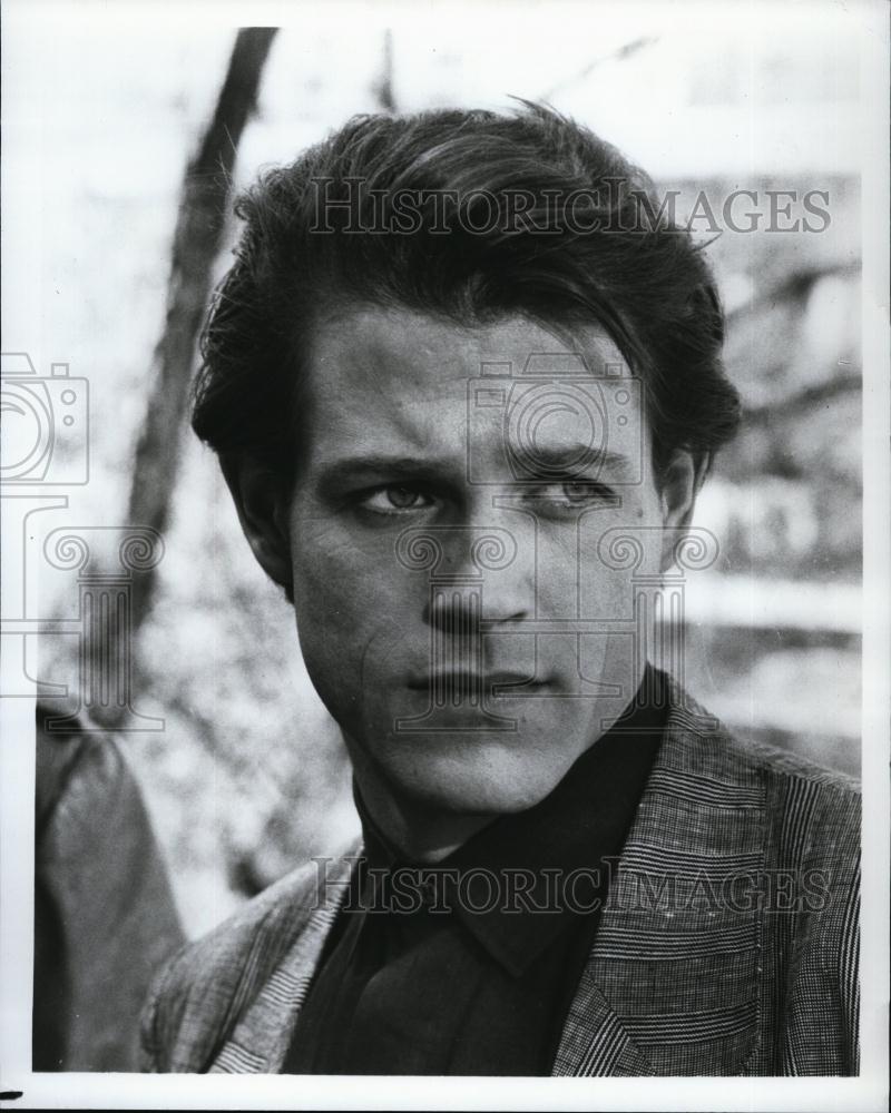 1986 Press Photo Michael Pare As Sgtjoey La Fiamma In Houston Knights Historic Images