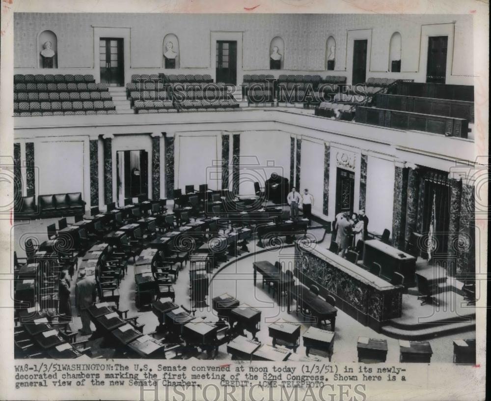 General View Of The U S Chambers During First Meeting 1965 Vintage Press Photo Print Historic Images