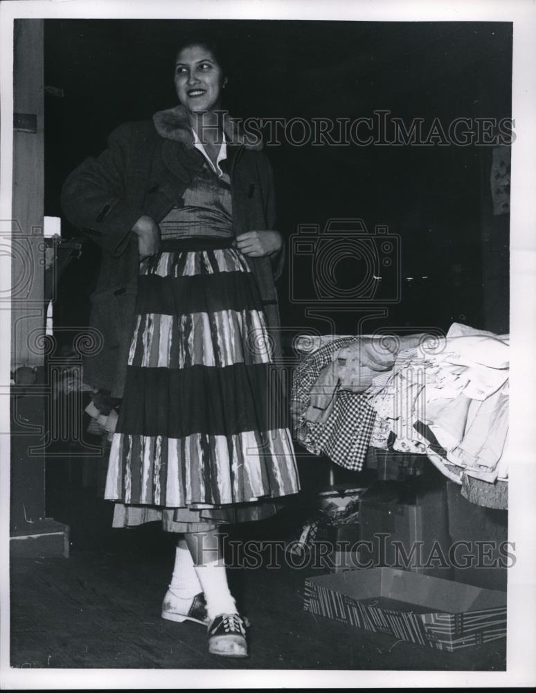 1959 Press Photo New York Penny Coelen Durban South Africa Miss