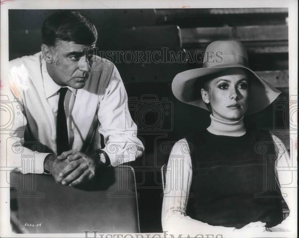 1969 Press Photo Catherine Deneuve In The April Fools Cvp Historic Images