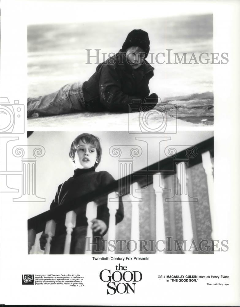 1994 Press Photo Macaulay Culkin In The Good Son Cvp21373 Historic Images