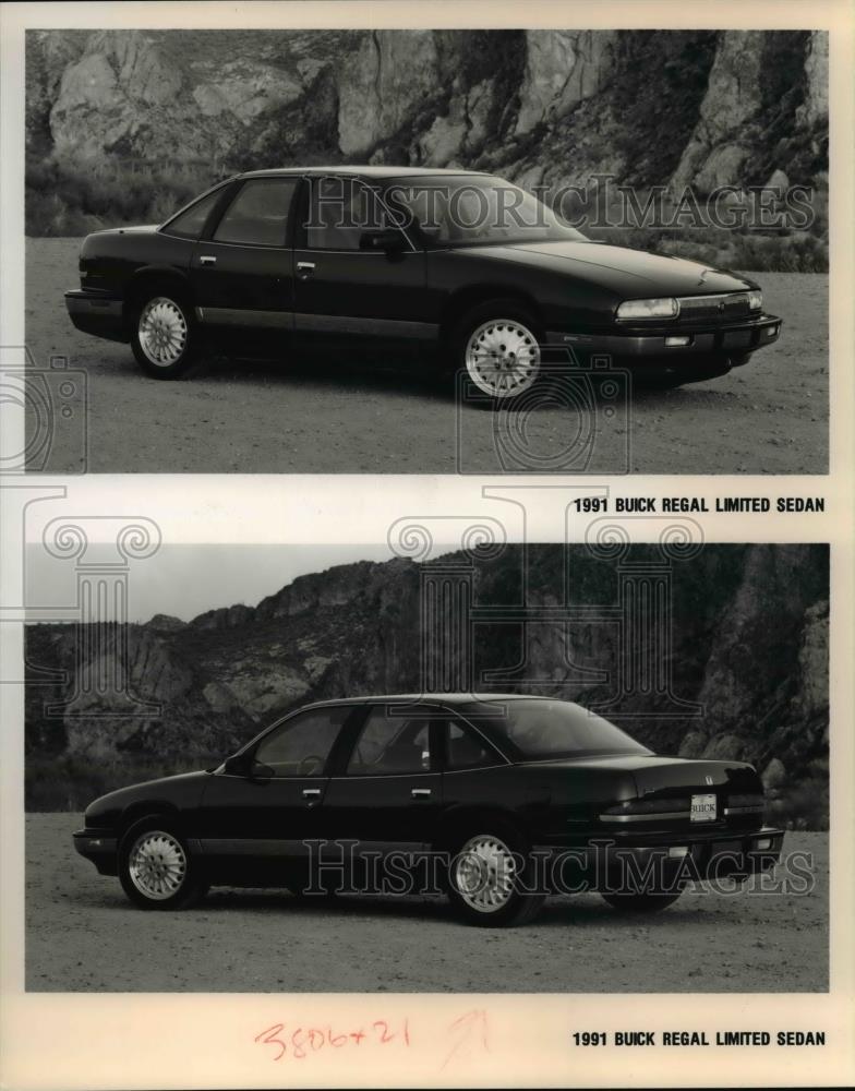 1991 press photo 1991 buick regal limited sedan orb07182 historic images historic images outlet