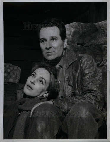 1990 Press Photo Alexander Scourby Actor