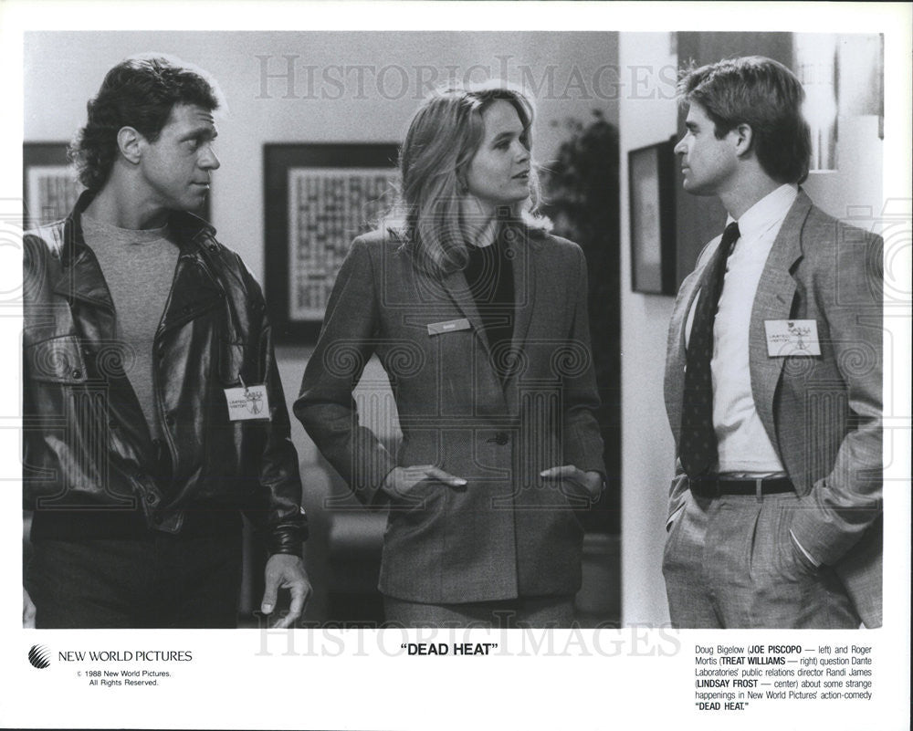 Joe Piscopo Treat Williams Lindsay Frost Star In Dead Heat 1988