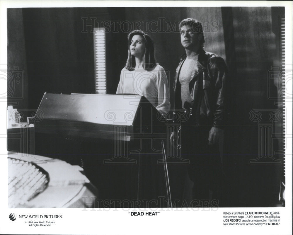 Clare Kirkconnell Joe Piscopo Star In Dead Heat 1988 Vintage