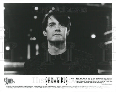 1995 Press Photo Kyle MacLachlan Actor Drama Film Showgirls Movie - Historic Images