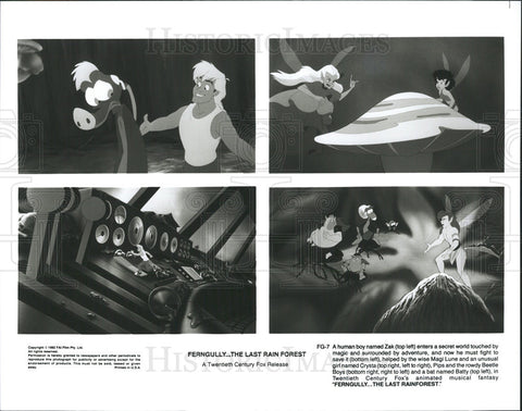 1992 Press Photo Zak Magi Lune Crysta Pips Beetle Boys Batty Characters - Historic Images