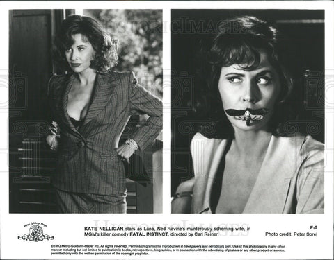 1993 Press Photo Kate Nelligan stars In Fatal Instinct - Historic Images