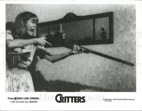 1986 Press Photo Scene from movie "Critters" - Historic Images