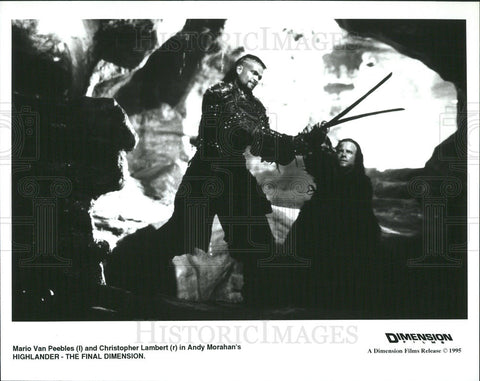 1995 Press Photo "Highlander The Final Dimension" Christopher Lambert - Historic Images
