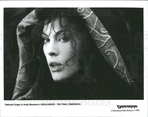 1995 Press Photo Deborah Unger in "Highlander The Final Dimension" - Historic Images