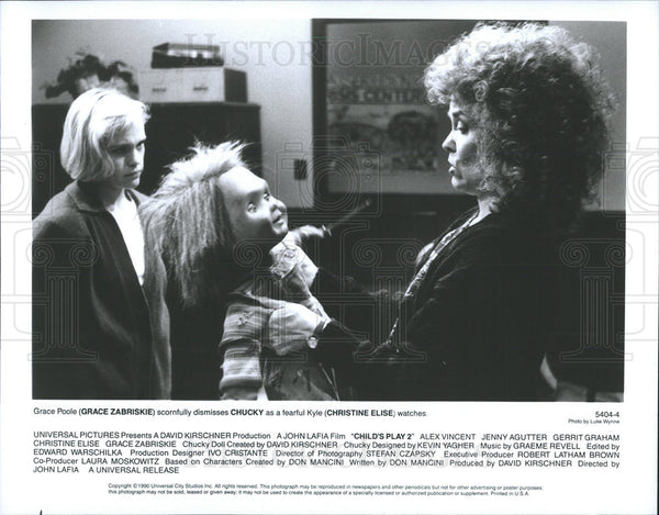 Grace Zabriskie Christine Elise Chucky Child's Play Two 1990 vintage ...