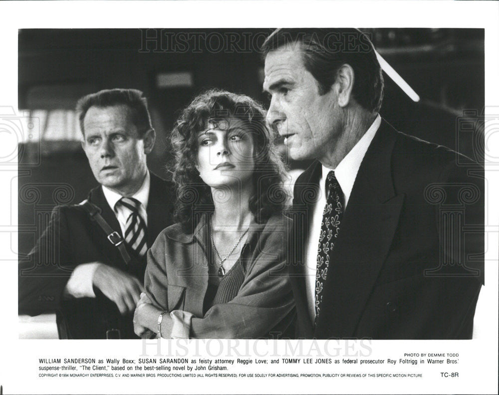William Sanderson, Susan Sarandon & Tommy Lee Jones,the Client 1994 