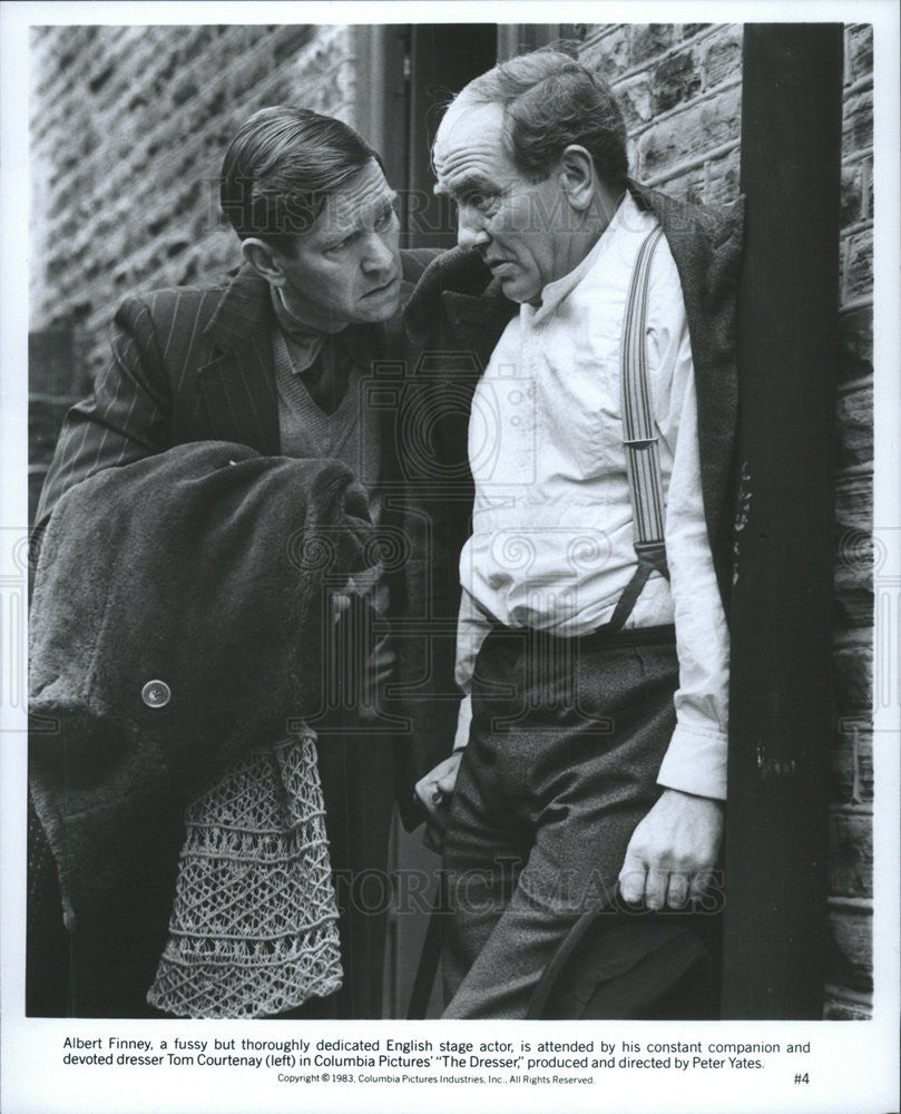 Albert Finney Tom Courtenay In The Dresser 1983 Vintage Promo