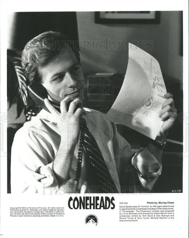 1993 Press Photo David Spade in "Coneheads" - Historic Images