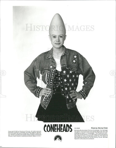 1993 Press Photo Michelle Burke Actress Connie Coneheads Comedy Film Movie - Historic Images