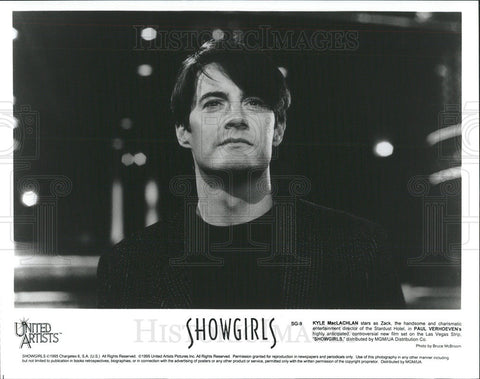 1995 Press Photo Kyle MacLachlan Actor Provocative Drama Film Showgirls Movie - Historic Images