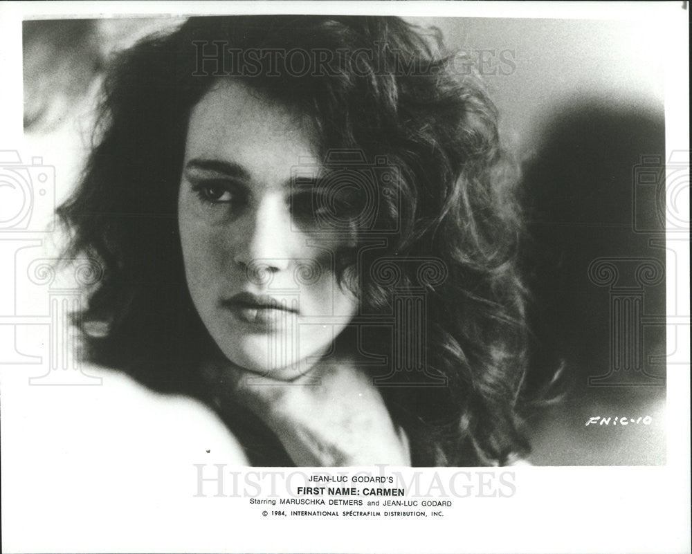 1983 Press Photo Film First Name Carmen Actress Maruschka Detmers Historic Images