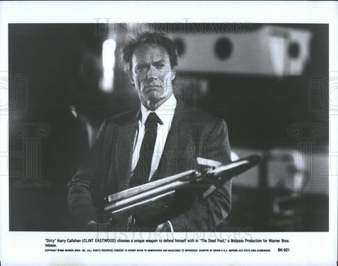 1988 Press Photo "The Dead Pool" star Clint Eastwood - Historic Images