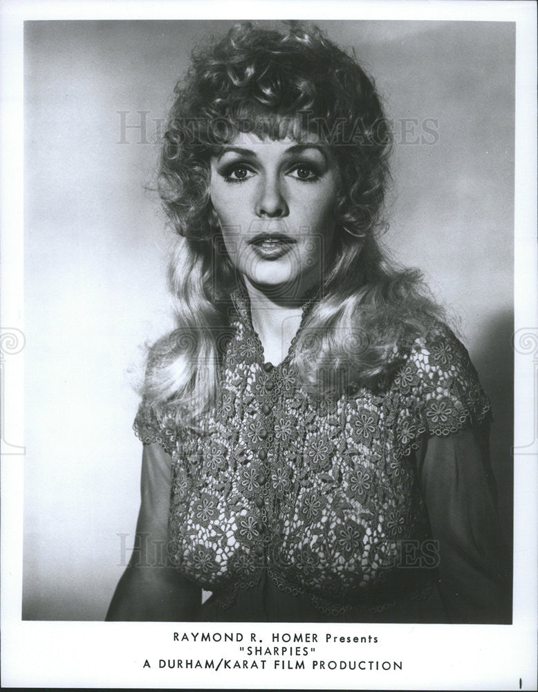 Press Photo Stella Stevens Actress Sharpies - Historic Images