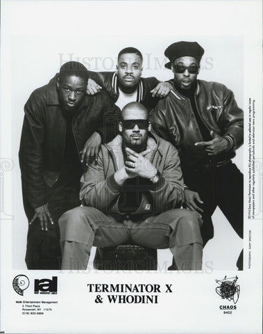 1994 Press Photo Terminator X &Whodini - Historic Images