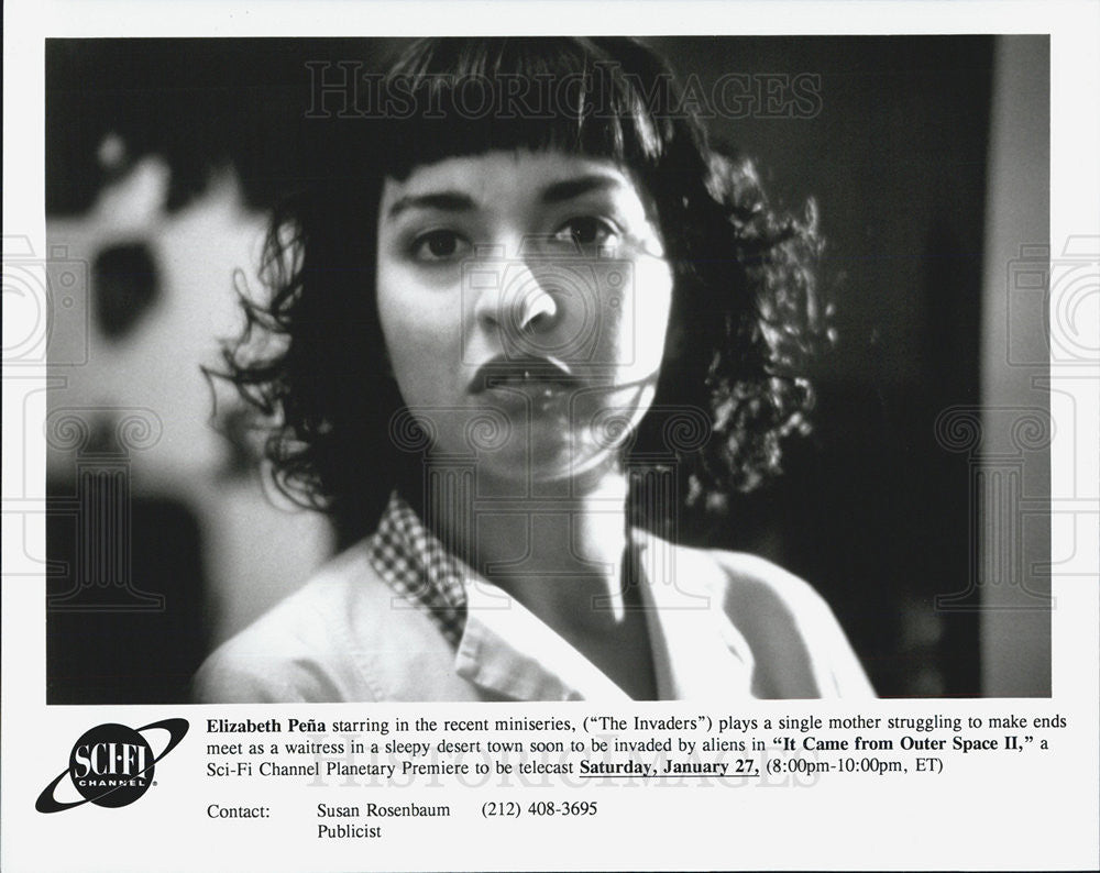 Press Photo Elizabeth Pena in 