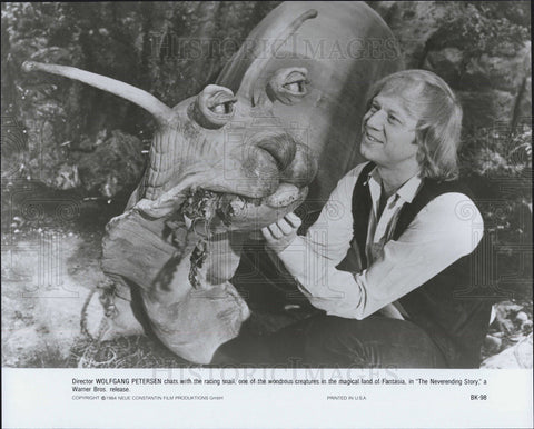 1984 Press Photo Wolfgng Petersen in "The Neverending Story" - Historic Images