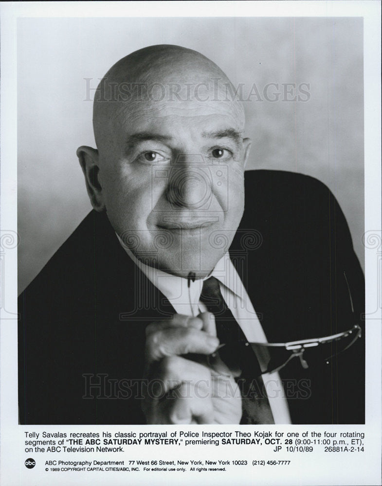 The ABC Saturday Mystery With Telly Savalas As Police Inspector 1989 ...