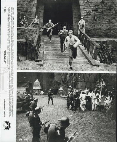 1983 Press Photo Shot from the 1983 Film "The Keep" Starring Scott Glenn - Historic Images