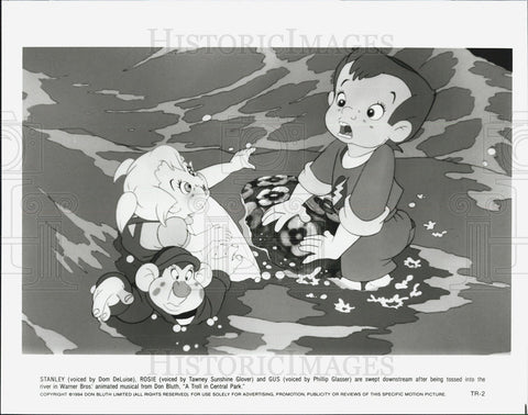 1994 Press Photo Animated film "A Troll in Central Park" - Historic Images