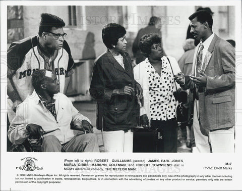 1993 Press Photo Meteor Man Film Robert Townsend Marilyn Coleman Marla Gibbs - Historic Images