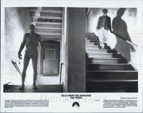 1990 Press Photo Actor Kevin Bacon star in "Tales from the Darkside" The movie. - Historic Images