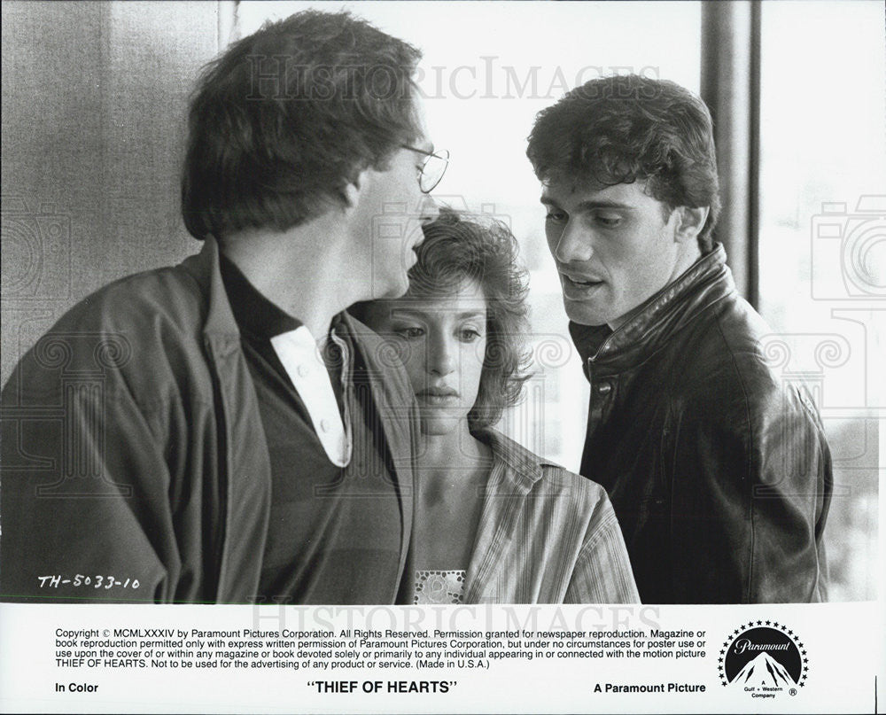 John Getz Barbara Williams Steven Bauer Thief Of Hearts Movie 1984 Vintage Promo Photo Print Historic Images