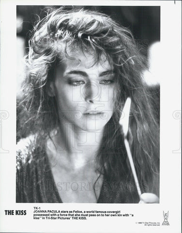 1988 Press Photo Joanna Pacula in "The Kiss" - Historic Images