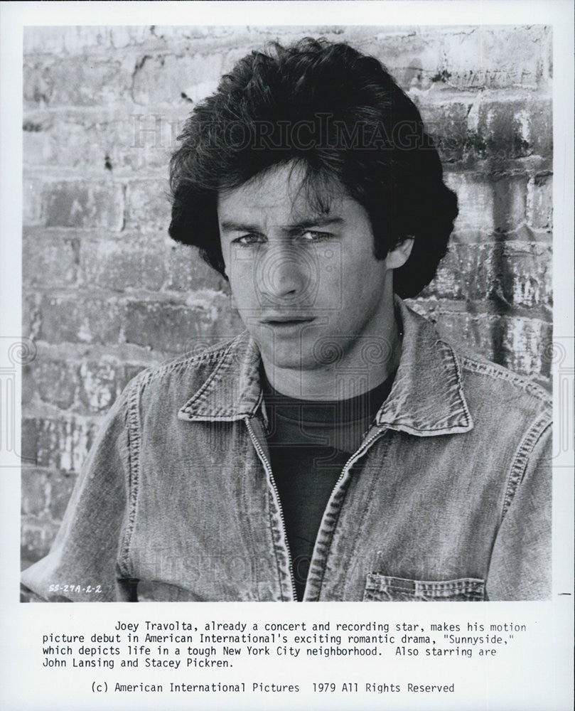 Joey Travolta Sunnyside American International Pictures 1979 Vintage Promo Photo Print 9467