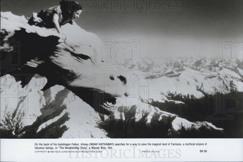 1984 Press Photo Noah Hathaway in "The Neverending Story" - Historic Images