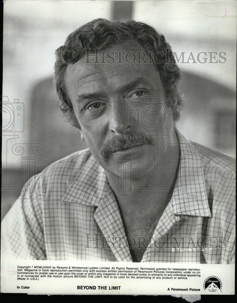 1983 Press Photo Michael Caine In Beyond The Limit Rrw27605 Historic Images