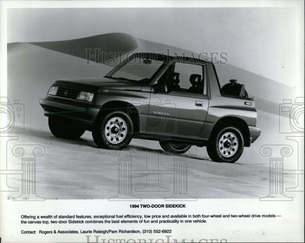 1994 press photo suzuki sidekick 2 door suv automobile rrw63381 historic images historic images outlet