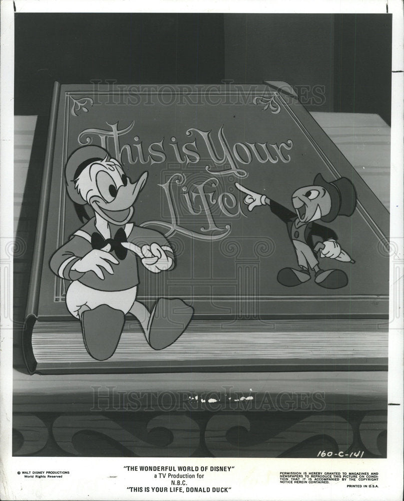 1977 Press Photo Wonderful World Of Disney Tv Program Historic Images