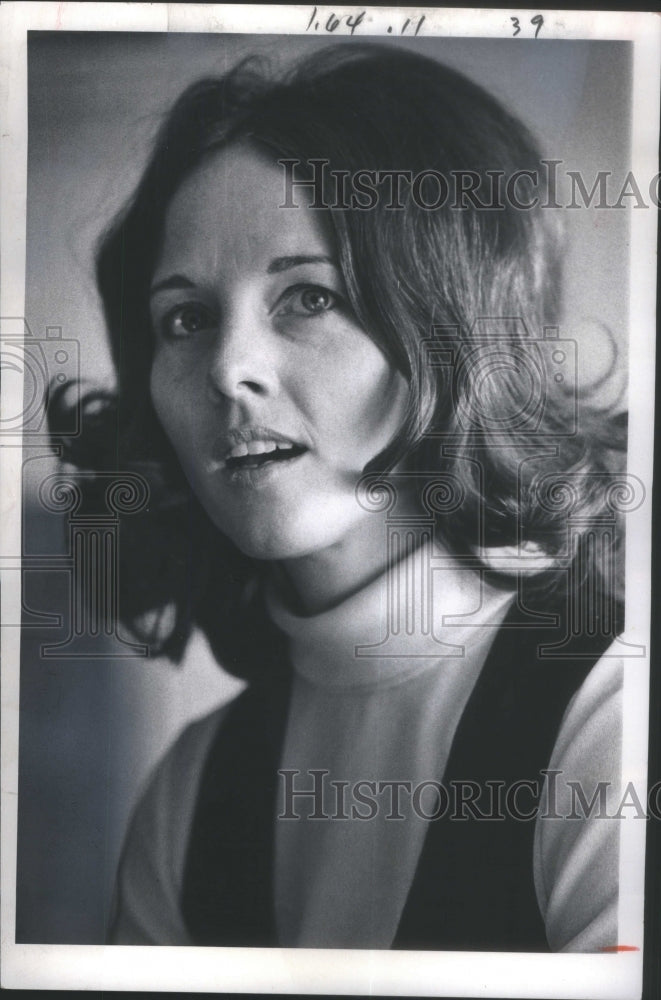 1973 Press Photo Martha ezzard John Sunderland.- RSA26277 - Historic Images