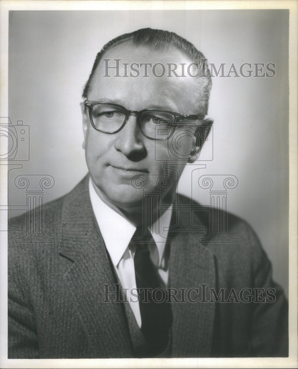 1960 Norman Klug President Miller Brewing Company - Historic Images