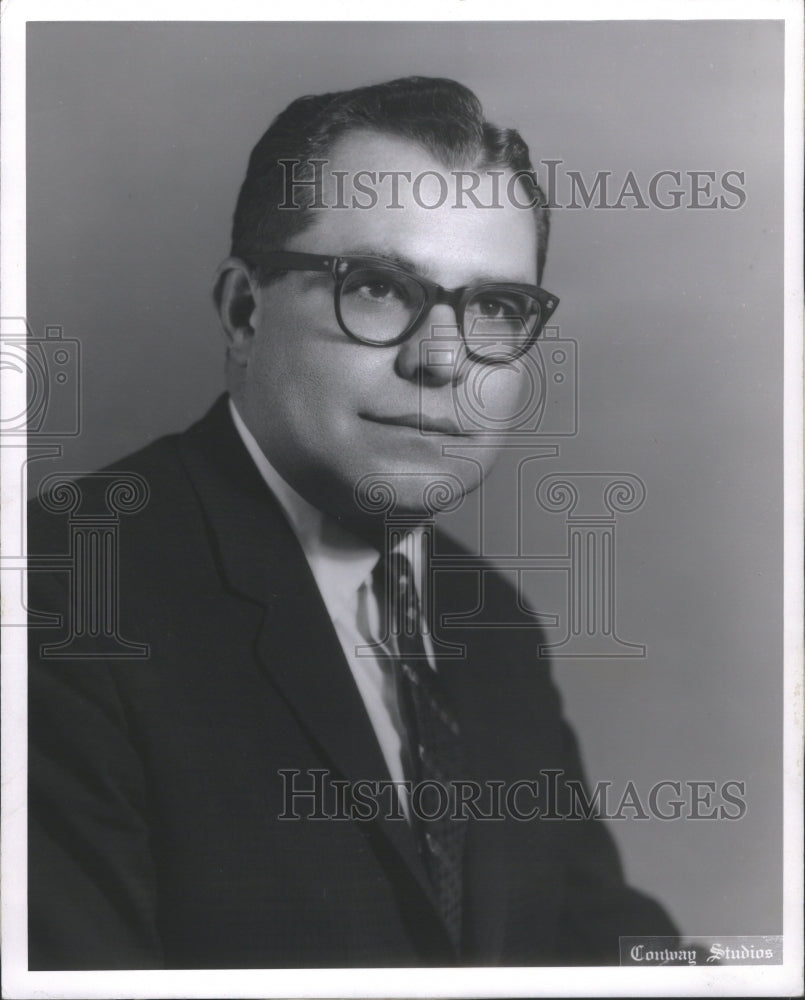 1963 Press Photo Willem J. Le Roux Director of Information South Afric ...