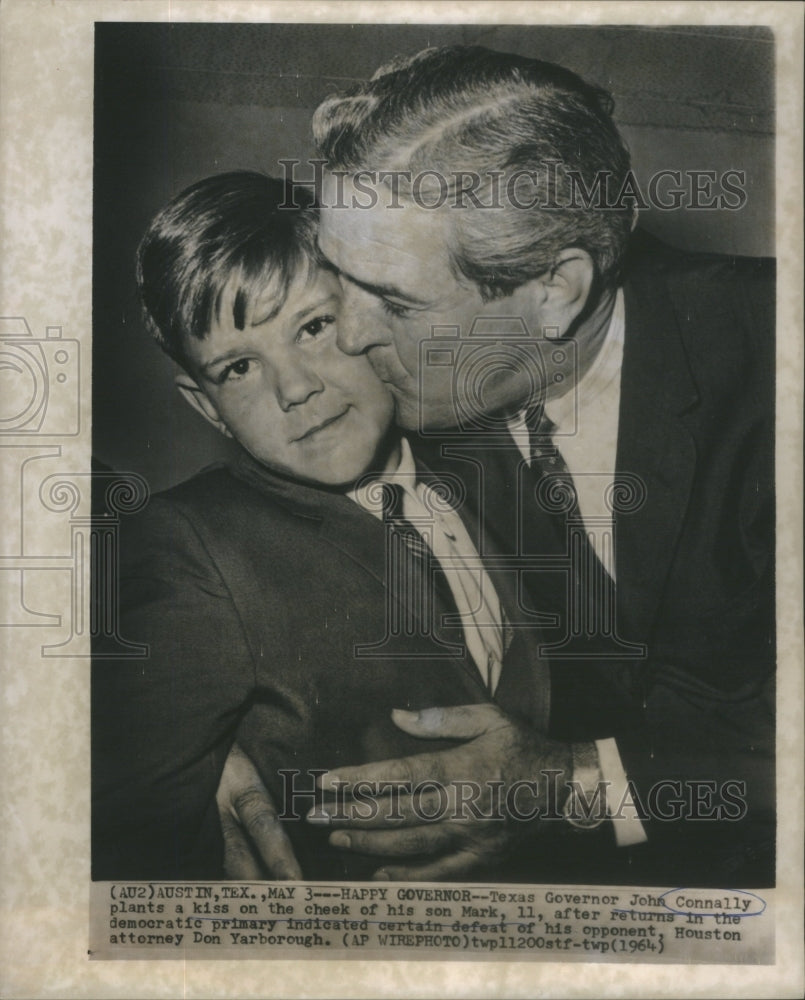 1964 Press Photo Texas John Connally Mark Houston Attorney Don Yarboro Historic Images 