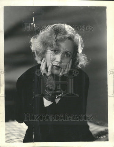 1986 Press Photo Francine Larrimore, New York Stage Star - Historic Images