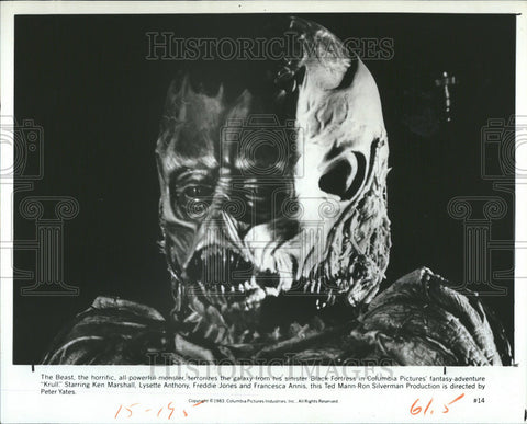 1983 Press Photo The Beast from Fantasy Adventure "Krull" - Historic Images