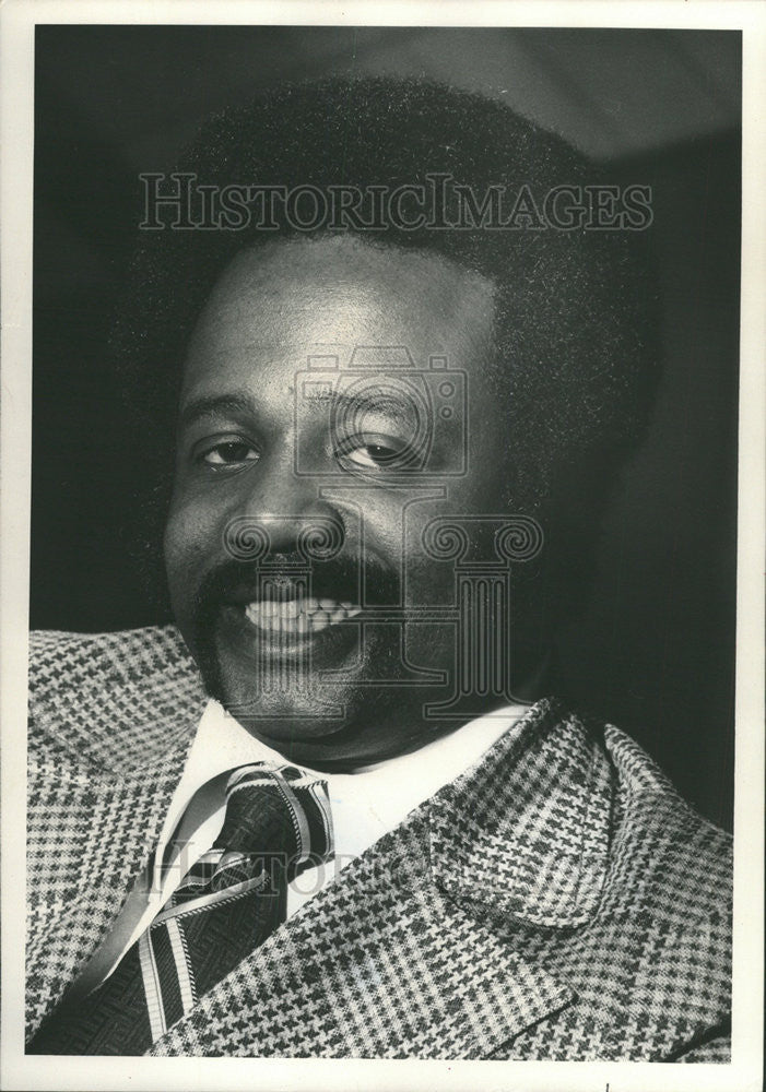 1975 Press Photo Erwin France Model Cities Director Lillian William Co ...